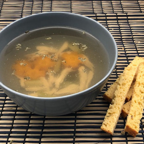 Brodo di pollo col CuCo Moulinex