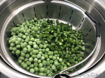 Insalata russa con il Companion Moulinex