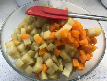 Insalata russa con il Companion Moulinex