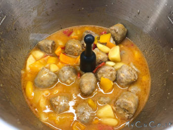 Salsicce e Peperoni con il Companion Moulinex