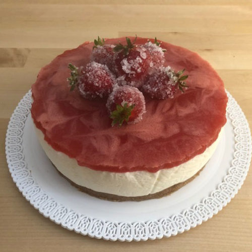 cheesecake light alla fragola