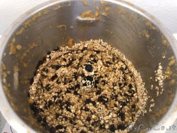 barrette mela, avena e cioccolato