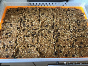 barrette mela, avena e cioccolato