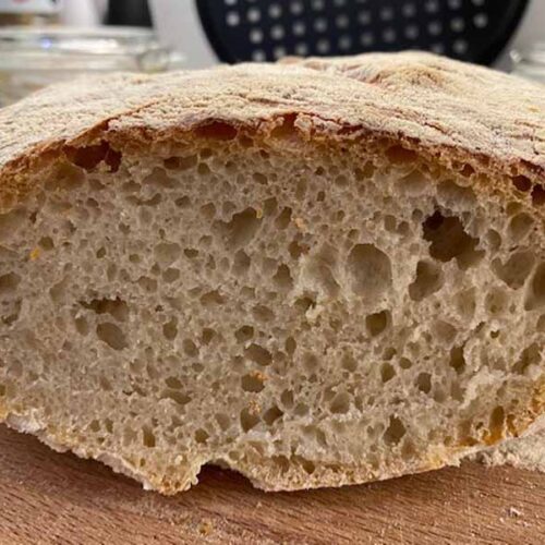 Pane semplice con farina 00, a prova di principiante – Impastato con il  Companion Moulinex