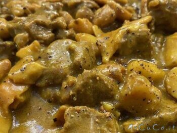 Spezzatino di manzo con porcini e curcuma - MyCuCo.it