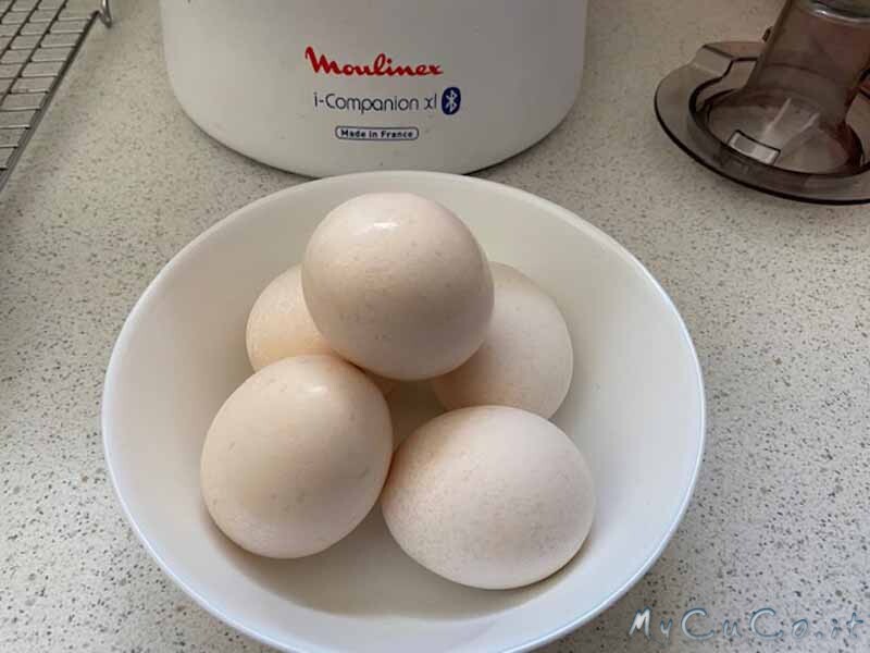 Come sodare e sbiancare le uova col Companion Moulinex